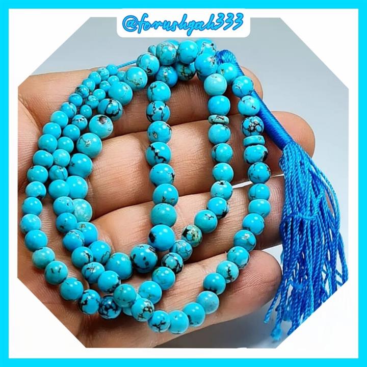 تسبیح 101 دانه فیروزه نیشابور اصل